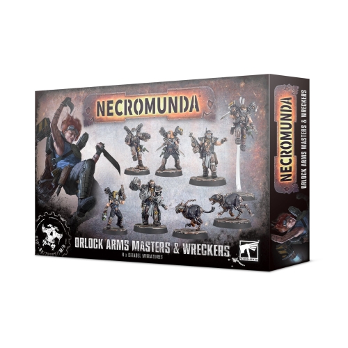 Cheap Miniatures Necromunda Orlock Arms Masters and Wreckers from Games Workshop